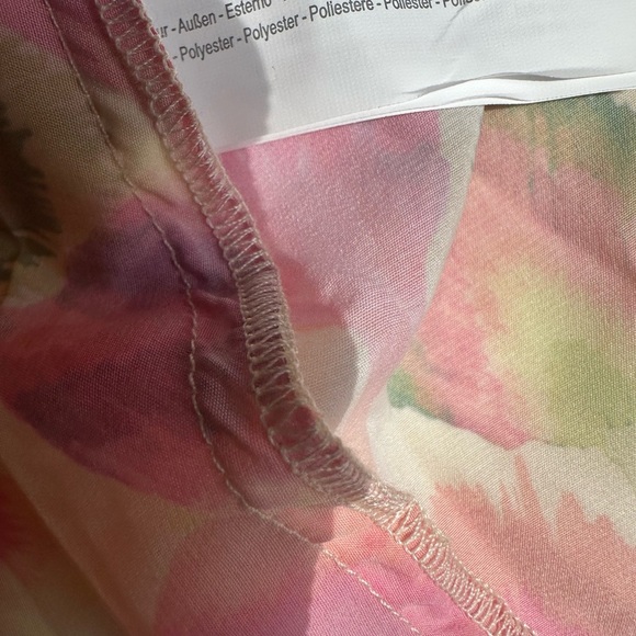 Traffic People Pink Long Sleeve V-Neck Sundress - Picture 8 of 10